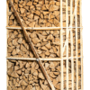 Palette bois de charme séché 25cm - Combustion optimale
