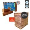 Bois densifié WOODSTOCK Premium - Chaleur économique