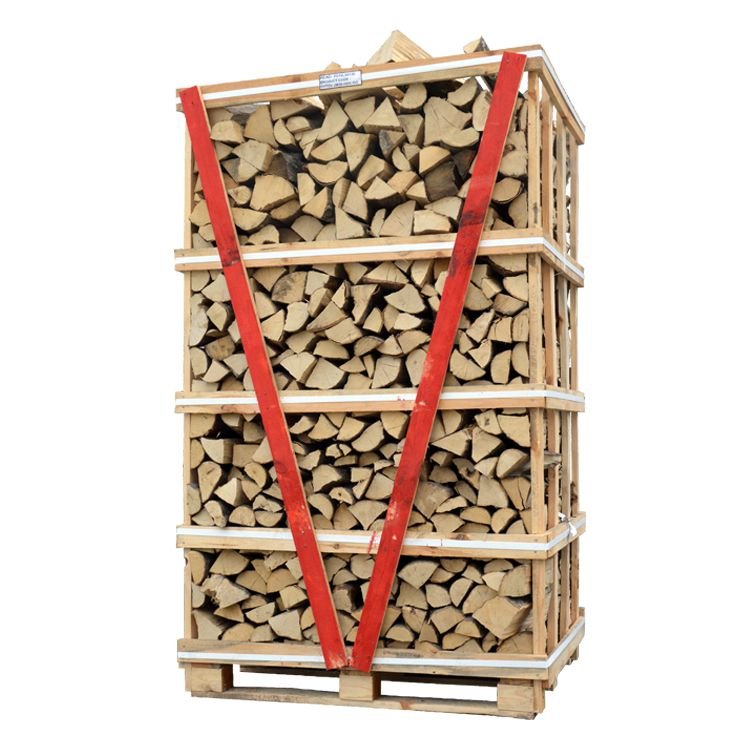 Caisse de bois de chauffage hêtre ultra sec - vue principale HotDevil EasyBox (+/-2m³)