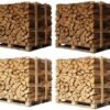 Bois de chauffage en palette