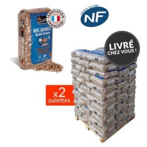 Granulés WOODSTOCK Premium DINplus – Chaleur optimale