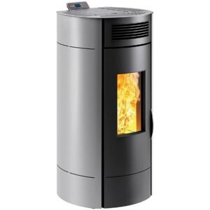 Poêle à granulés Lodi 10 Wi-Fi – Poêle à pellets – 3 à 9,5 kW – Gris