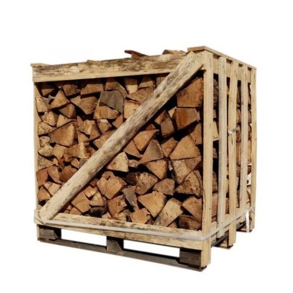 Palette Bois de chauffage 30 cm charme chêne hêtre frêne 1 m3 1,5 stères