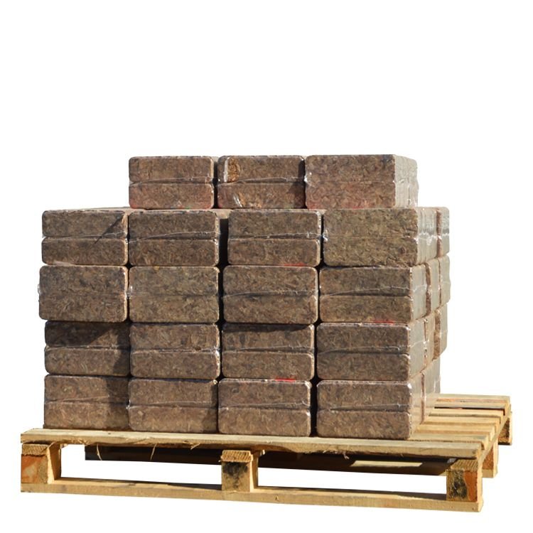 Briquettes de bois BioBriq Mega Ruf demi-palette pour sac de bois de chauffage